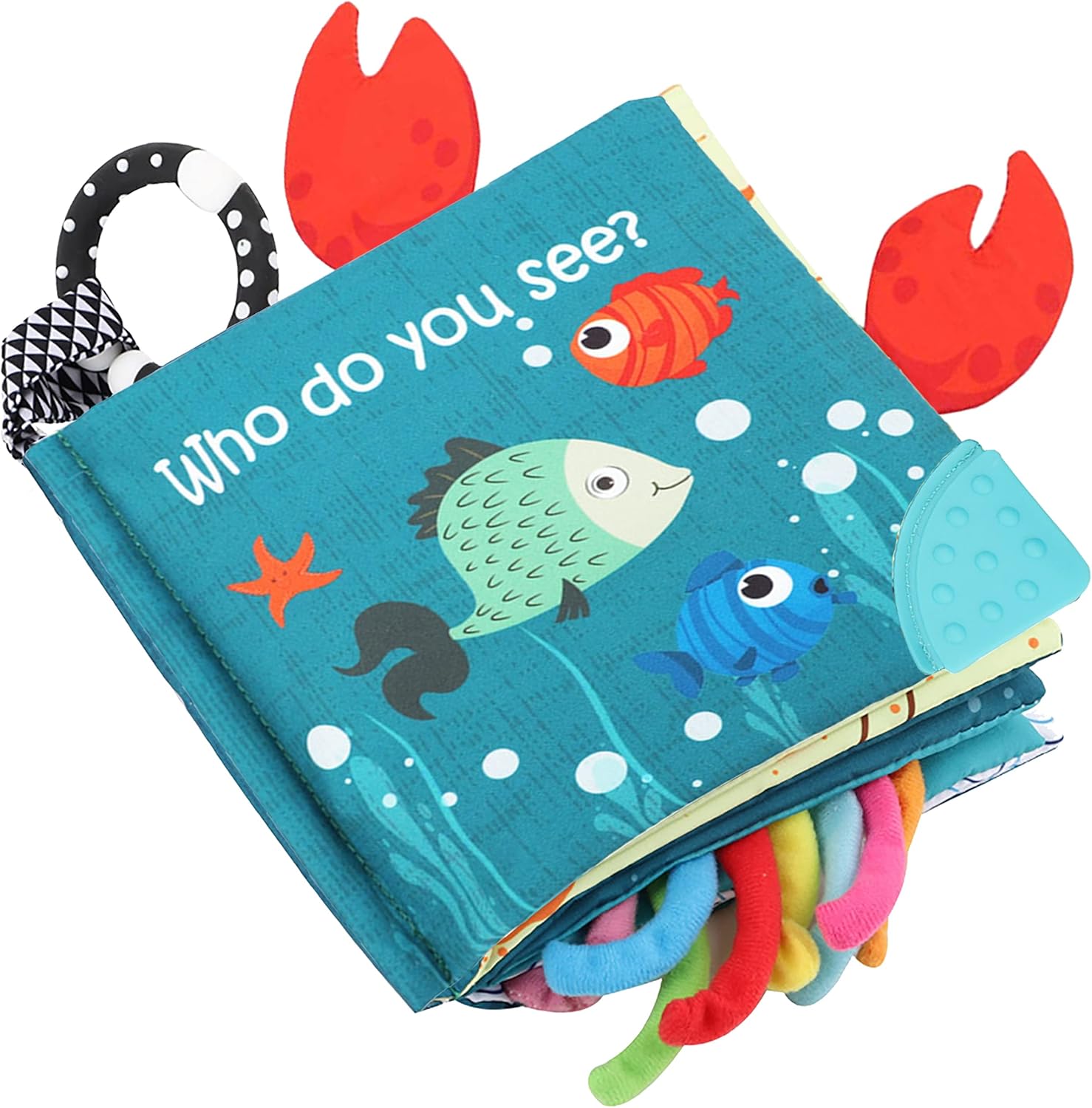 3D Touch and Feel Soft Cloth Book for Babies