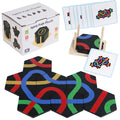 Montessori Shape Matching Puzzle — Logic & Stacking Toy for Kids